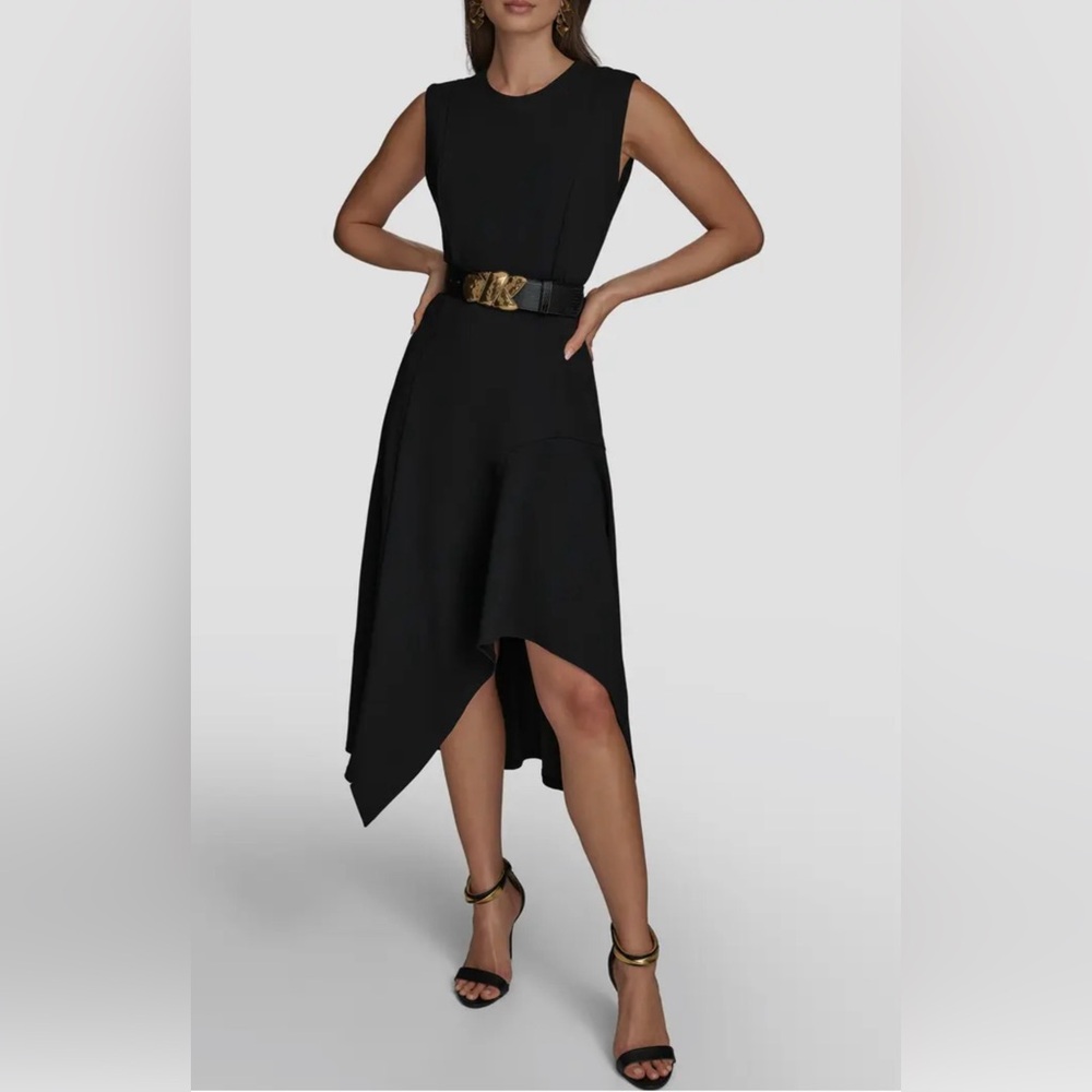 DONNA KARAN MIDI DRESS